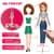 Настольная магнитная игра "Fashion story" ML4032-08 EN магнитная кукла, 27 магнитов