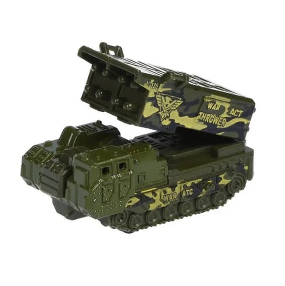 Машина детская "Военный Зенитный комплекс" 7633-8, 1:64 