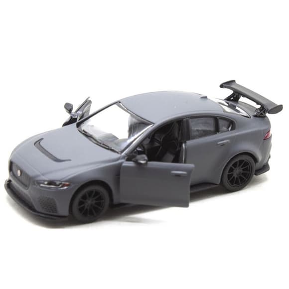 Машинка инерционная "Jaguar XE SV Project 8" KT5416W масштаб 1:36 