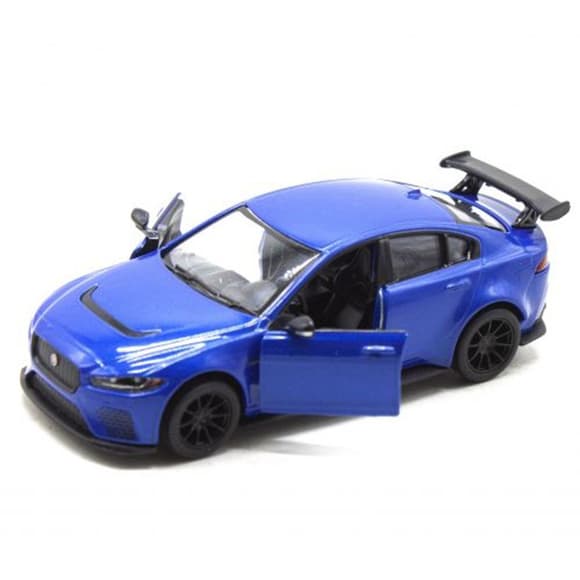 Машинка инерционная "Jaguar XE SV Project 8" KT5416W масштаб 1:36 