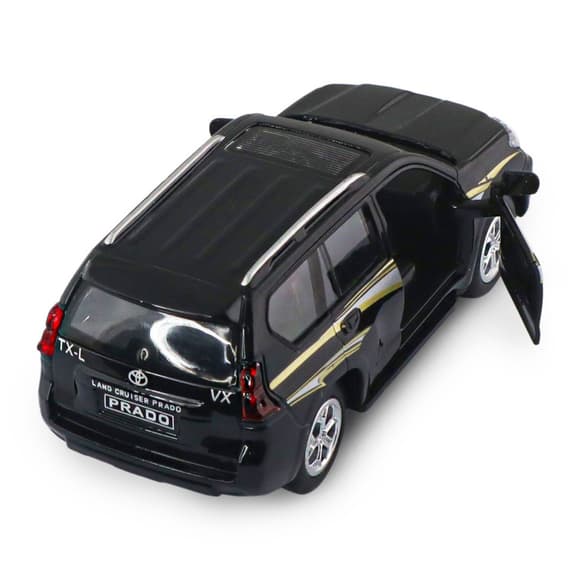 Инерционная автомодель "Toyota Prado" TechnoDrive KM6189D черный                                                                  