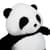Детская мягкая игрушка "Малыш Панда" FWPBABYPANDA24BK0 30 см