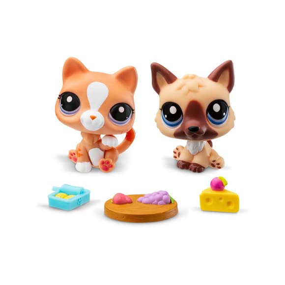 Игровой набор "Особые блюда" Littlest Pet Shop 00506 аксессуары и 2 фигурки
