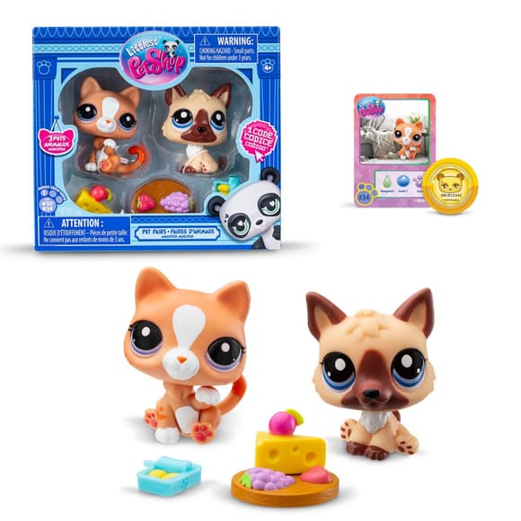 Игровой набор "Особые блюда" Littlest Pet Shop 00506 аксессуары и 2 фигурки