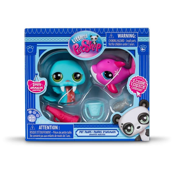 Игровой набор "Фантастические Трюки" Littlest Pet Shop 00508 аксессуары и 2 фигурки