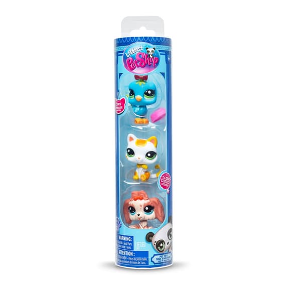 Игровой набор "Настроение города" Littlest Pet Shop 00551 аксессуары и 3 фигурки