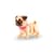 Интерактивный щенок Игривый Мопс PETS ALIVE 9530SQ1-4 ходит виляет хвостиком