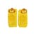 Детский набор наколенники и носки "Лев" MGZ-0649(Yellow)