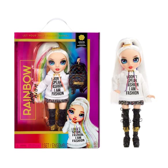 Кукла детская "Амая Рэин" Rainbow High 582953 серии "Junior High"с аксессуарами