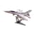 Деревянный 3D конструктор "F16" Арт-26913, 79 деталей