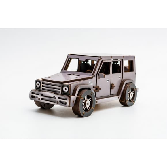 Деревянный 3D конструктор "Gelandewagen" Puz-26914, 109 деталей