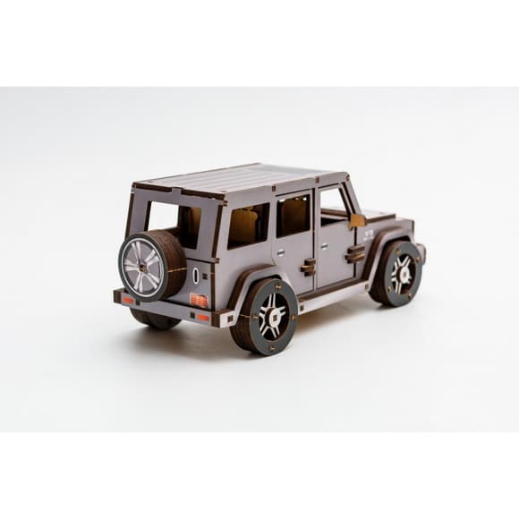 Деревянный 3D конструктор "Gelandewagen" Puz-26914, 109 деталей