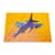 Фігурний дерев'яний пазл A3 "F16 Fighting Falcon" PuzA3-02023, 176 елементів