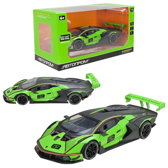 Модель автомобиля "Lamborghini" AP7700(Green) масштаб 1:24
