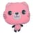 Детская мягкая игрушка "Кошечка" L1128(Pink) игрушка с пледом, размер 40 см