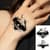 Набор детских временных тату "Черные мини №3" black-tattoo-mini-set-3-3, 30 штук по 9,5*5,5 см