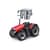 Детская игрушка Трактор Massey Ferguson 8740S Bburago 18-31613, 10 см