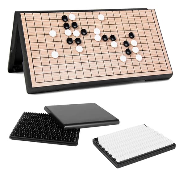 Настольная игра "Go Game" 3215GG 2 цвета фишек, игровая доска 32х32 см