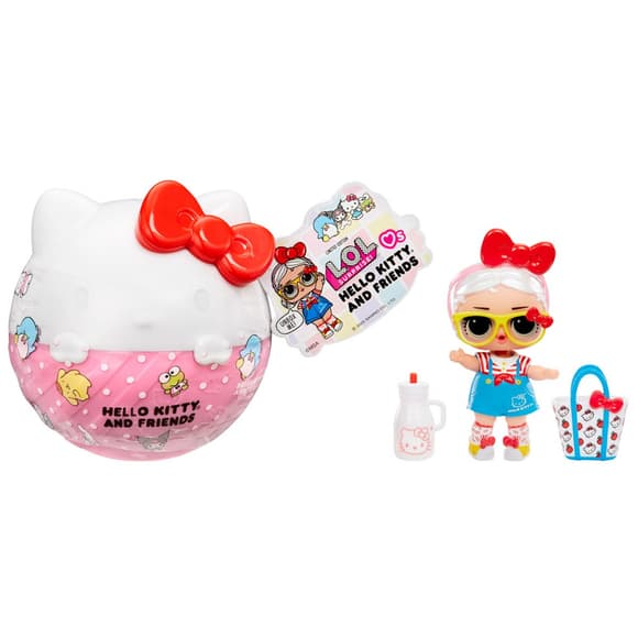 Детский игровой набор с куклой серии "Loves Hello Kitty" - Hello Kitty и друзья L.O.L. Surprise! 523840