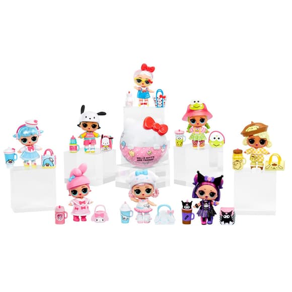 Детский игровой набор с куклой серии "Loves Hello Kitty" - Hello Kitty и друзья L.O.L. Surprise! 523840