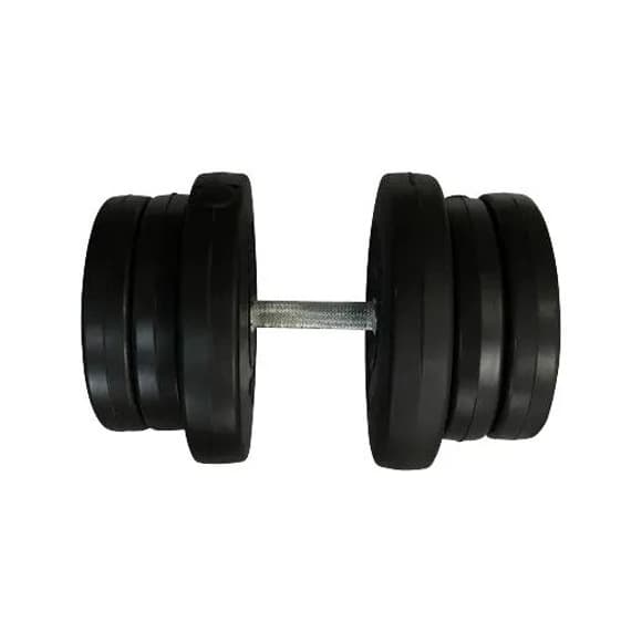 Гантель наборная композитная в пластиковой оболочке Rock Pro-R 21,5 кг NE-PL-R-021