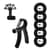 Набор кистевых эспандеров кольцо+эспандер, ножницы Power Grip Set NE-1589-WR15