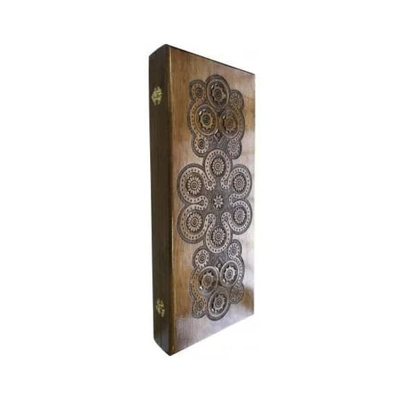 Нарды деревянные ручной работы Backgammon 1 NR - 5244, 32 фишки двух цветов