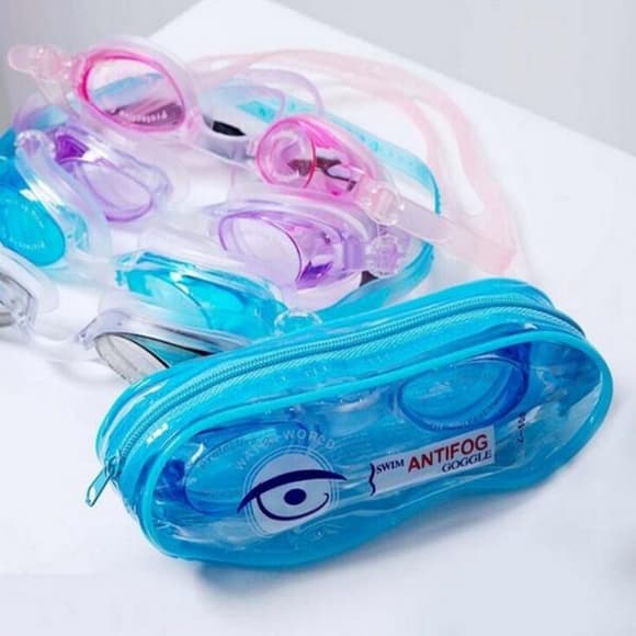 Окуляри для плавання дитячі/підліткові Swim Goggles NE-PL-600-B, сині