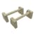 Паралетсы, упоры для отжимания деревянны е Wood Gym Push Up NE-WD-30 из бука 30 см 2 шт