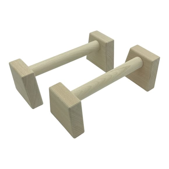 Паралетсы, упоры для отжимания деревянные Wood Gym Push Up NE-WD-30 из бука 30 см 2 шт