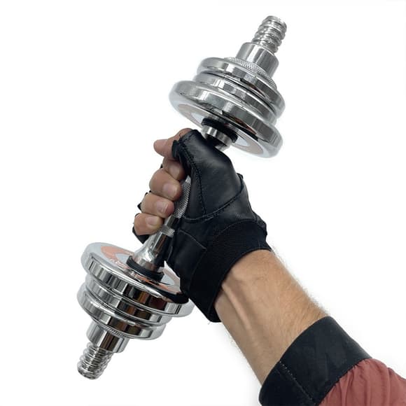 Перчатки для тяжелой атлетики и фитнеса Gym SP NE-LG-32-L, размер L