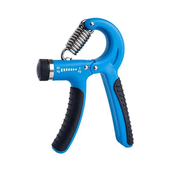 Эспандер кистевой пружинный с регулируемой нагрузкой Power Grip Pro NE-W-87-BL 5-60 кг