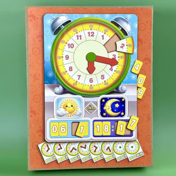 Развивающая игра Часы - Учим время (ПСД279) PSD279