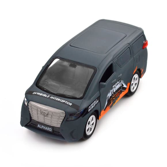 Автомодель серии "Шевроны Героев" Toyota Alphard "Отряд бабочек" TechnoDrive KM6011