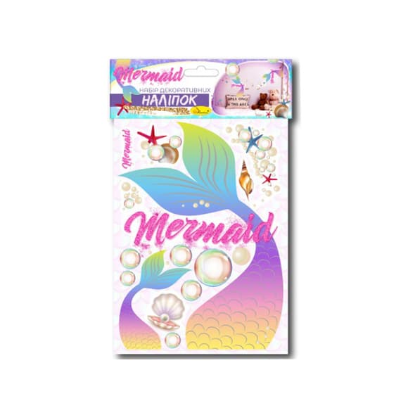 Набор декоративных наклеек А3 "Mermaid" НДН-02-2 