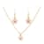 Бижутерия детская 2 в 1 Stars Fashion T24608 серьги + подвеска