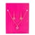 Бижутерия детская 2 в 1 Stars Fashion T24608 серьги + подвеска