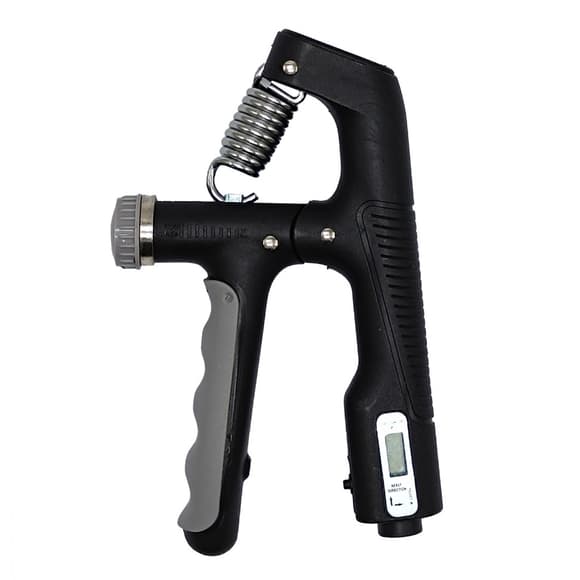 Эспандер кистевой с регулируемой нагрузкой и счетчиком MS 4219(Black) 10-100 кг