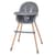 Стульчик для кормления LUMI ME 1111 Gray экокожа