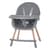 Стульчик для кормления LUMI ME 1111 Gray экокожа