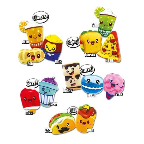 Игрушка-сюрприз в шаре Забавные нямки Cool Things FO002 серии "Foodies"
