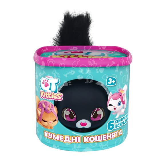 Детский игровой набор "Котенок Эш" QT Kitties 450001-6 фигурка, домик, аксессуары