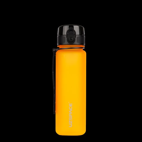 Бутылка для воды UZSPACE 3026(Orange) 500 мл, оранжевая