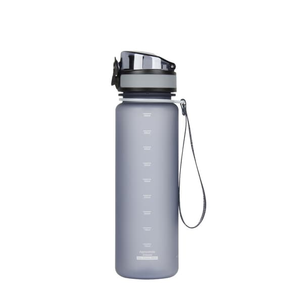 Бутылка для воды UZSPACE 3026(Grey) 500 мл, серая
