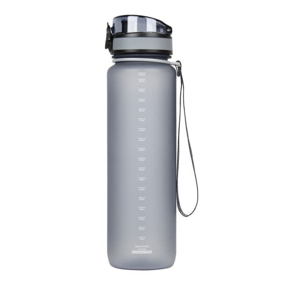 Пляшка для води UZSPACE 3038(Grey) 1000 мл, сіра