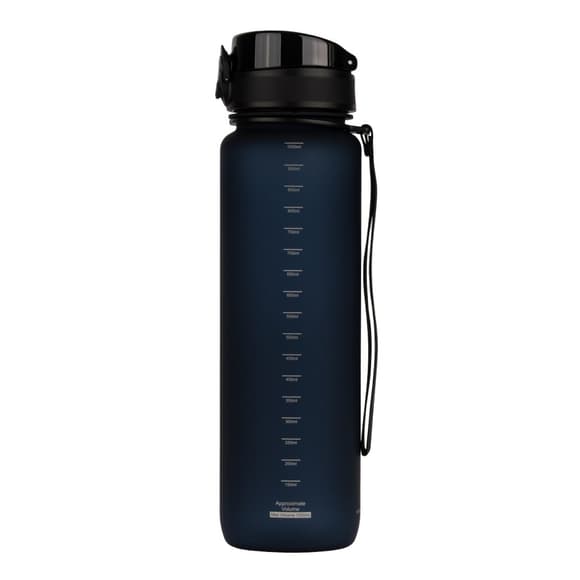 Бутылка для воды UZSPACE 3038(Dark-Blue) 1000 мл, темно-синяя