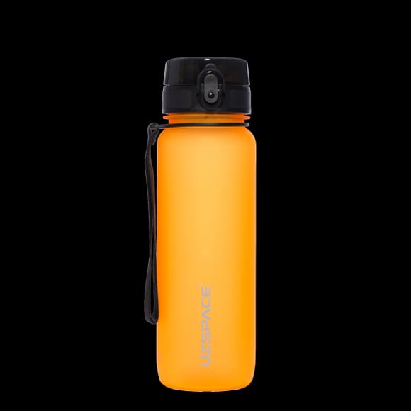 Бутылка для воды UZSPACE 3053(Orange) 800 мл, оранжевая