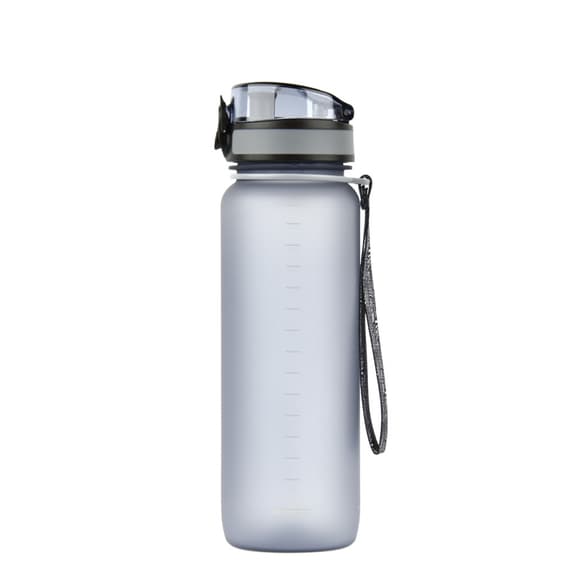 Бутылка для воды UZSPACE 3053(Grey) 800 мл, серая