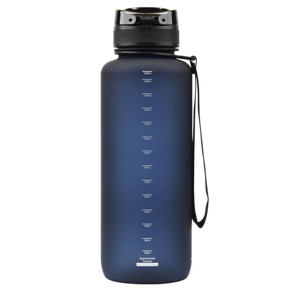 Бутылка для воды UZSPACE 3056(Dark-Blue) 1500 мл, темно-синяя