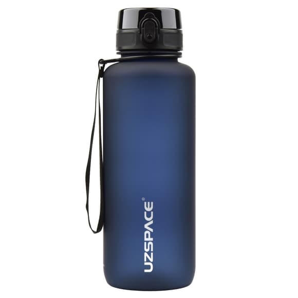Бутылка для воды UZSPACE 3056(Dark-Blue) 1500 мл, темно-синяя